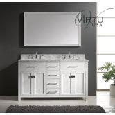 Caroline Double Sink 60" Bathroom Vanity