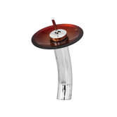 Toria Waterfall Single Handle Single Hole Bathroom Faucet