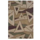 Trio Beige/Green Rug