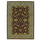 Trio Brown/Light Blue Rug