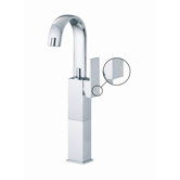 Brick Single Hole Bathroom Sink Faucet with Single Handle