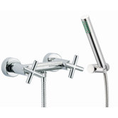Maxima Wall Mount Thermostatic Shower Faucet with Hand Shower