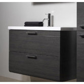 Luna 39.3" Fitted Ceramic Sink in White