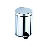 Standard Hotel Pedal Waste Bin in Stainless Steel