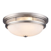 Tiffany 3 Light Flush Mount