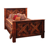 Reclaimed Barnwood Panel Headboard