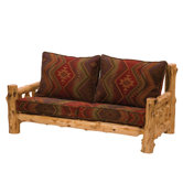 Traditional Cedar Log Living Room Collection