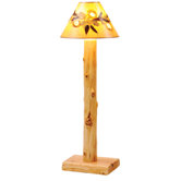 Hickory Agates and Foliage Lamp Shade