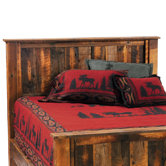 Reclaimed Barnwood Panel Headboard