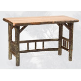 Hickory Open Writing Desk