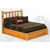 Cedar Traditional Slat Bed