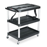 Commercial Mediamaster 3-Shelf Av Cart