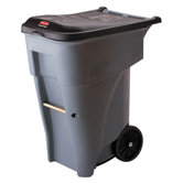 Big Wheel Roll-Out Container, Gray