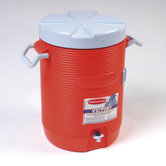 16" Dia. Insulated Beverage Container in Orange