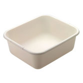 4.5 Gallon Microban Dishpan in White