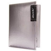 Hybrid Tri-Fold Wallet in Silver