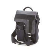 Deployment Messenger Bag in Black