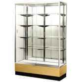Streamline 70" x 15" Trophy Case with Mirror Back