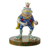 Designfigur "Frog Franz" in Blau
