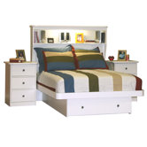 Sierra Full Storage Platform Bed