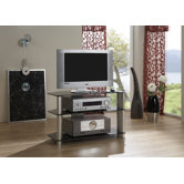 TV-Phonotisch "Magic" in Aluminium / Silber