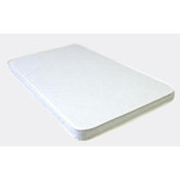 Changing Pad Quilted in White Vinyl