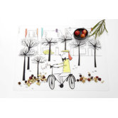 Pooch in the Park Placemat in Black