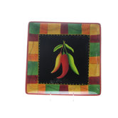 Caliente by Joy Hall 16" Square Platter