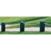 Chamfered Top 4" x 4" Rope Stakes
