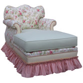 Fabric Chaise Lounge