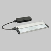KCL Series I All-in-One  Xenon Under Cabinet Strip Light in Brushed Nickel