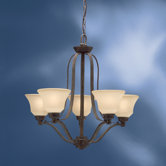 Langford 5 Light Up Chandelier