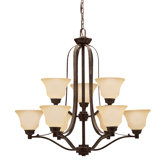 Langford 9 Light Up Chandelier