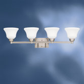 Langford  Vanity Light in Brushed Nickel
