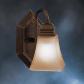 Polygon Wall Sconce in Oiled Bronze