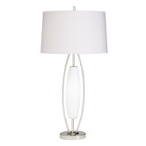 Westwood Stella One Light Table Lamp in Chrome