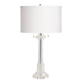 Westwood Two Light Table Lamp in Clear