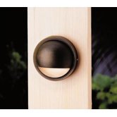 Landscape LED 1W Deck LED Landscape Light in Bronzed Brass