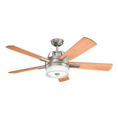 52" Lacey 5 Blade Ceiling Fan