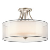 Lacey 4 Light Semi Flush Mount