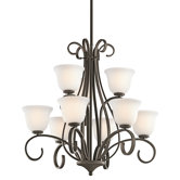 Sherbrooke 9 Light chandelier