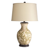 Transitional Style One Light Table Lamp