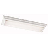 16.44" Width 2 Light Flush Mount