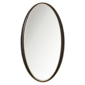 Mirror in Black and Silver
