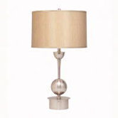 Westwood Orb Contemporary Style One Light Table Lamp in Antique Nickel