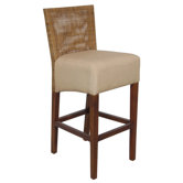 Karyn Barstool in Medium Antique Brown