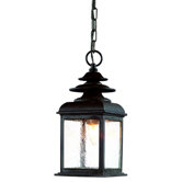 Adams  Hanging Lantern in Colonial Iron