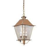 Montgomery  Hanging Lantern with Metal Top