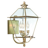 Montgomery  Wall Lantern with Glass Top