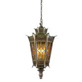 Avignon Hanging Lantern in Avignon Bronze